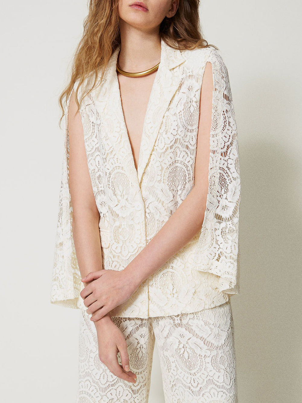 Blazer Twin Set da Donna - Bianco