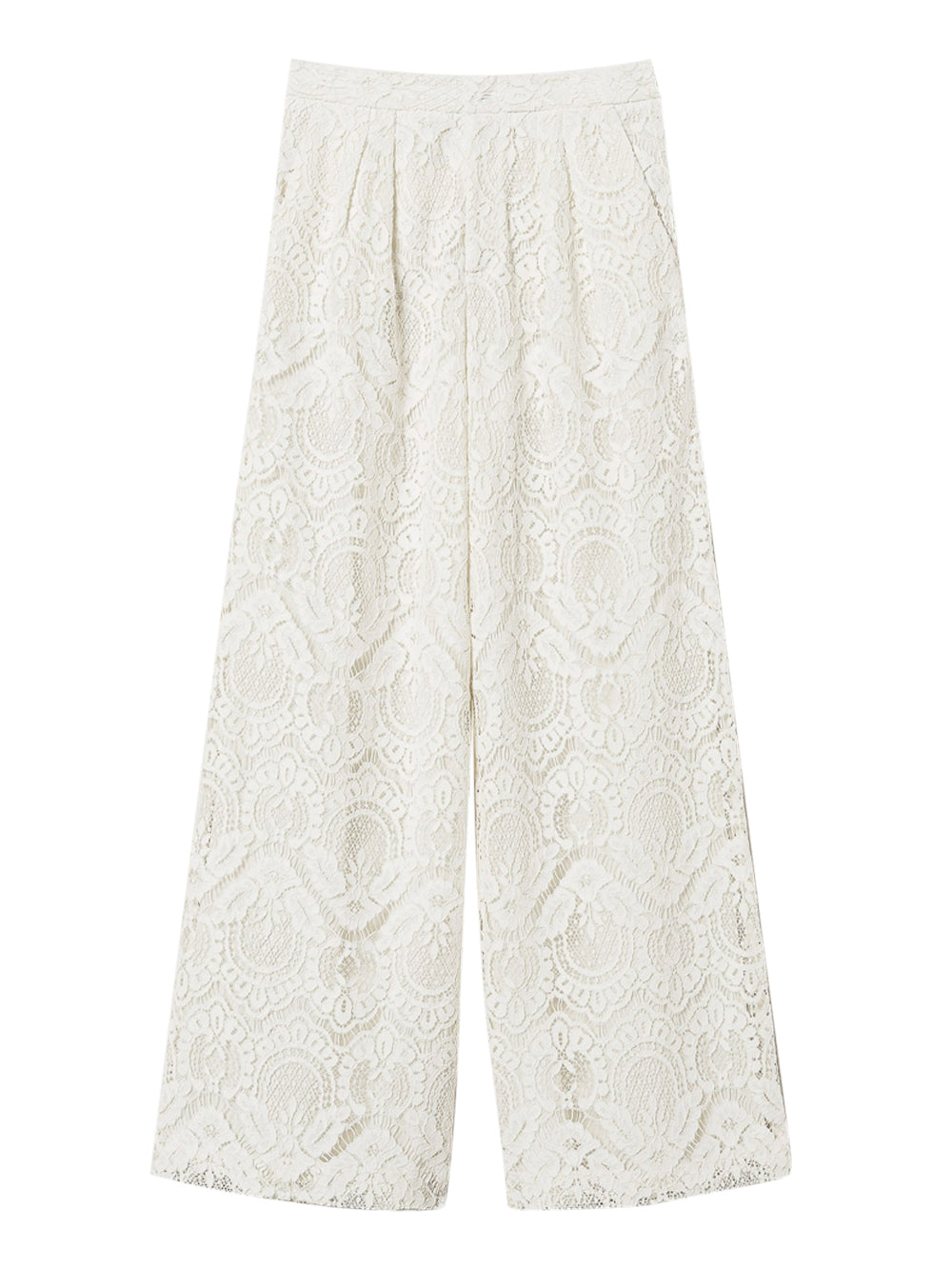 Pantalone Palazzo Twin Set Procida da Donna - Bianco