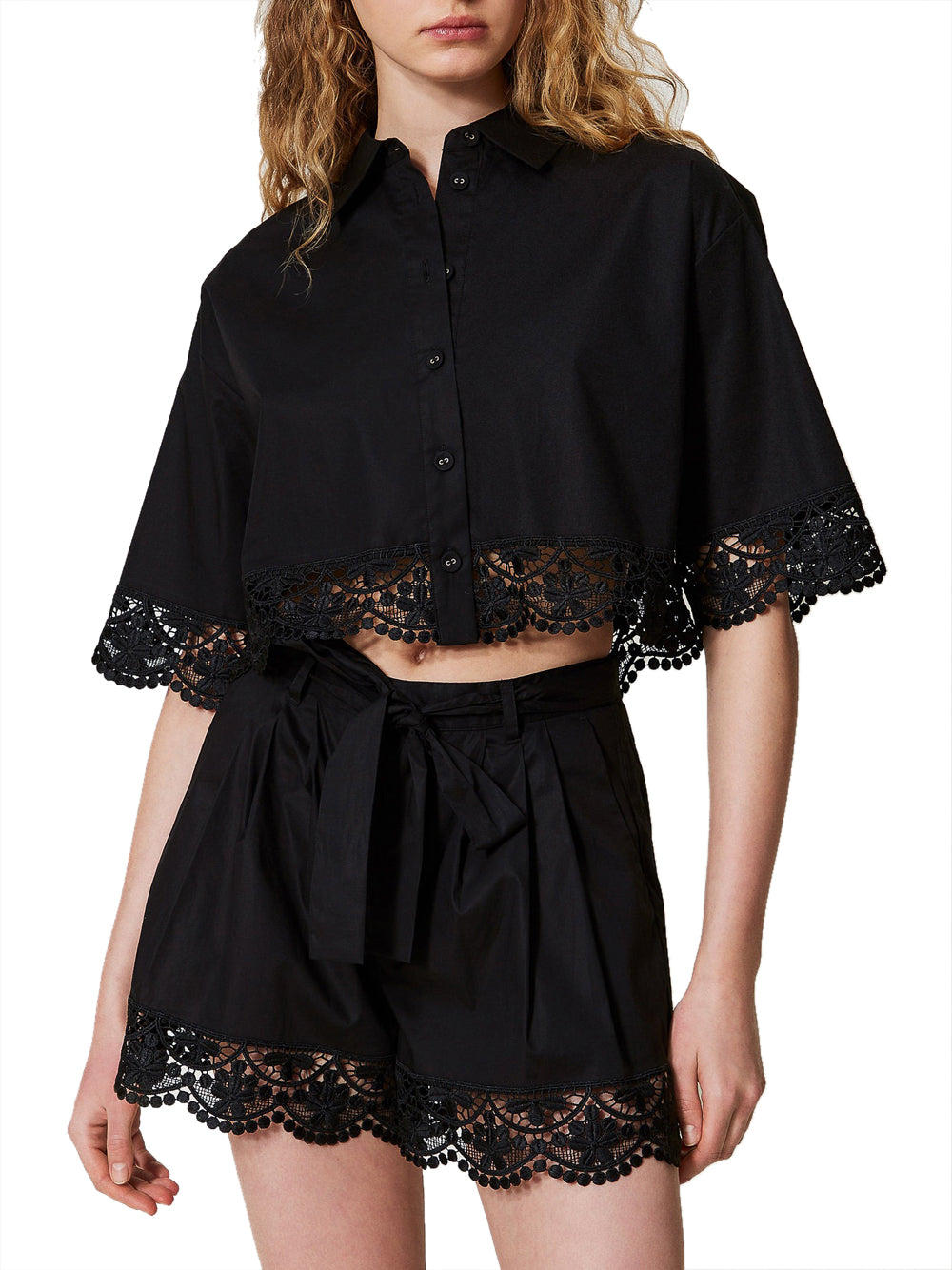 Camicia Twin Set da Donna - Nero