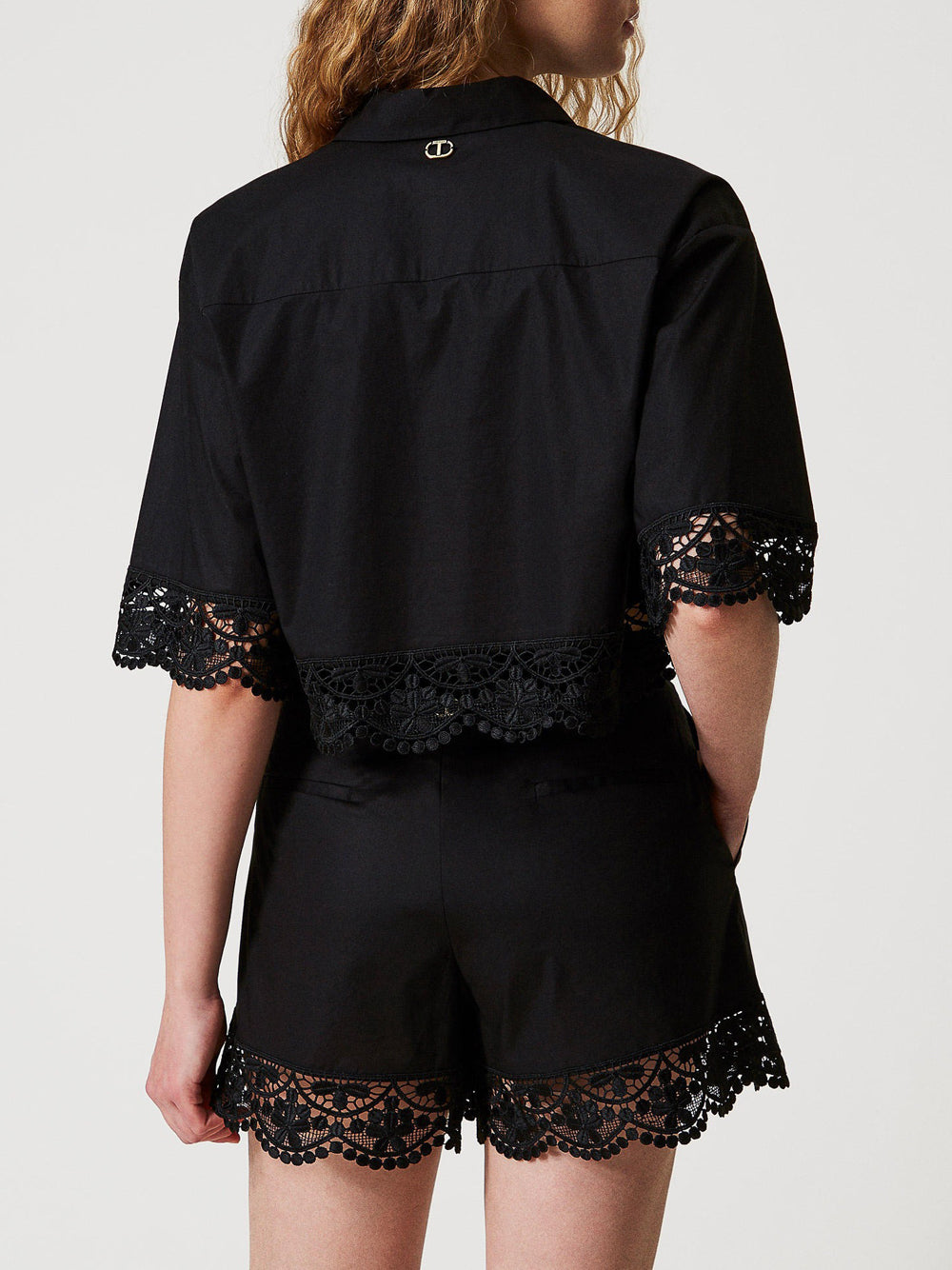Shorts Twin Set da Donna - Nero