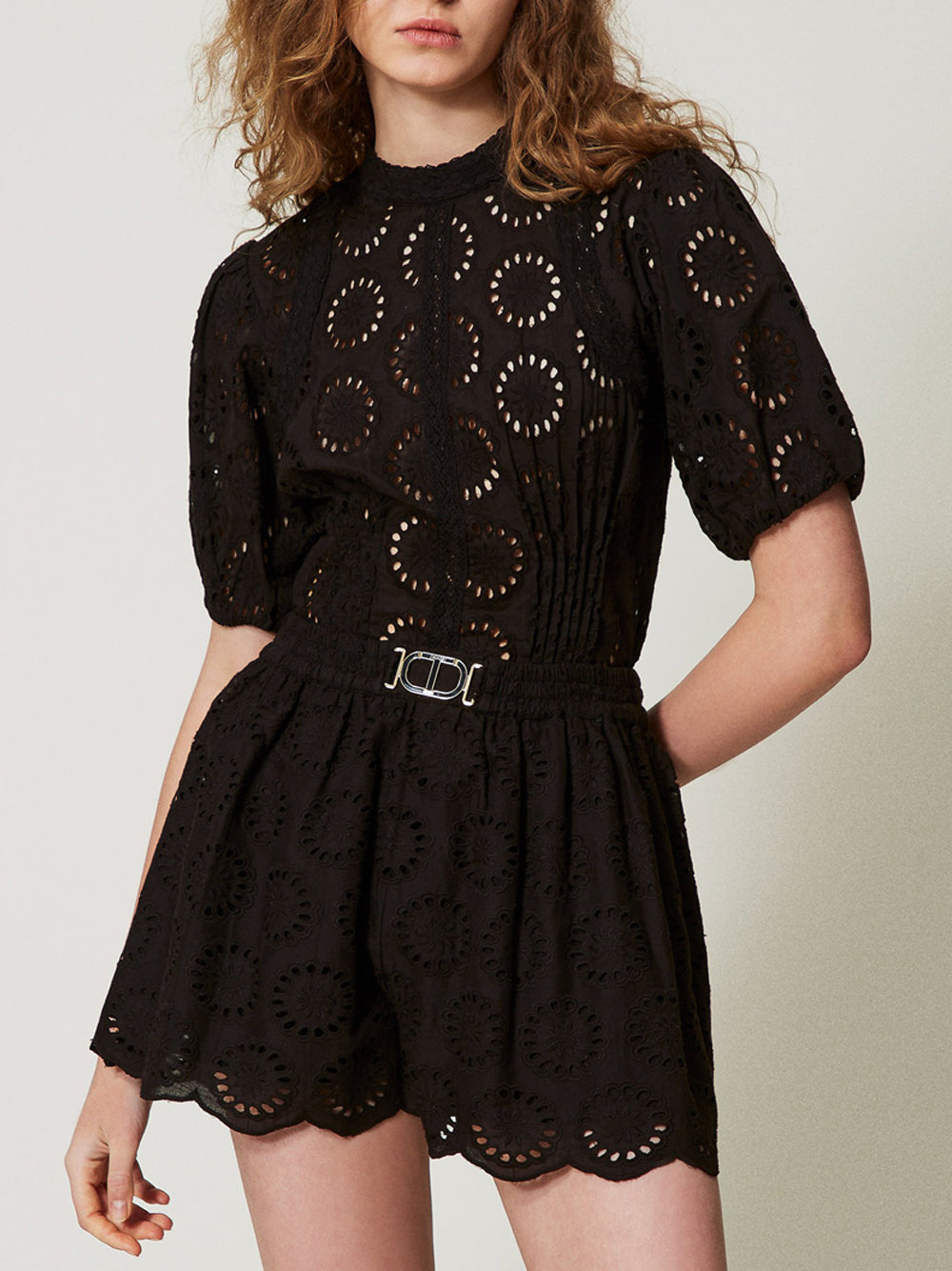 Blusa Twin Set da Donna - Nero