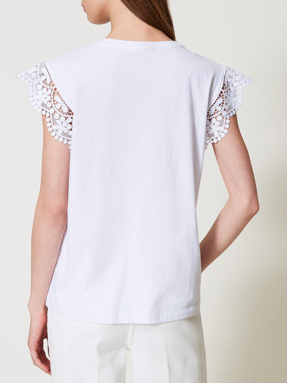 T-shirt Twin Set da Donna - Bianco