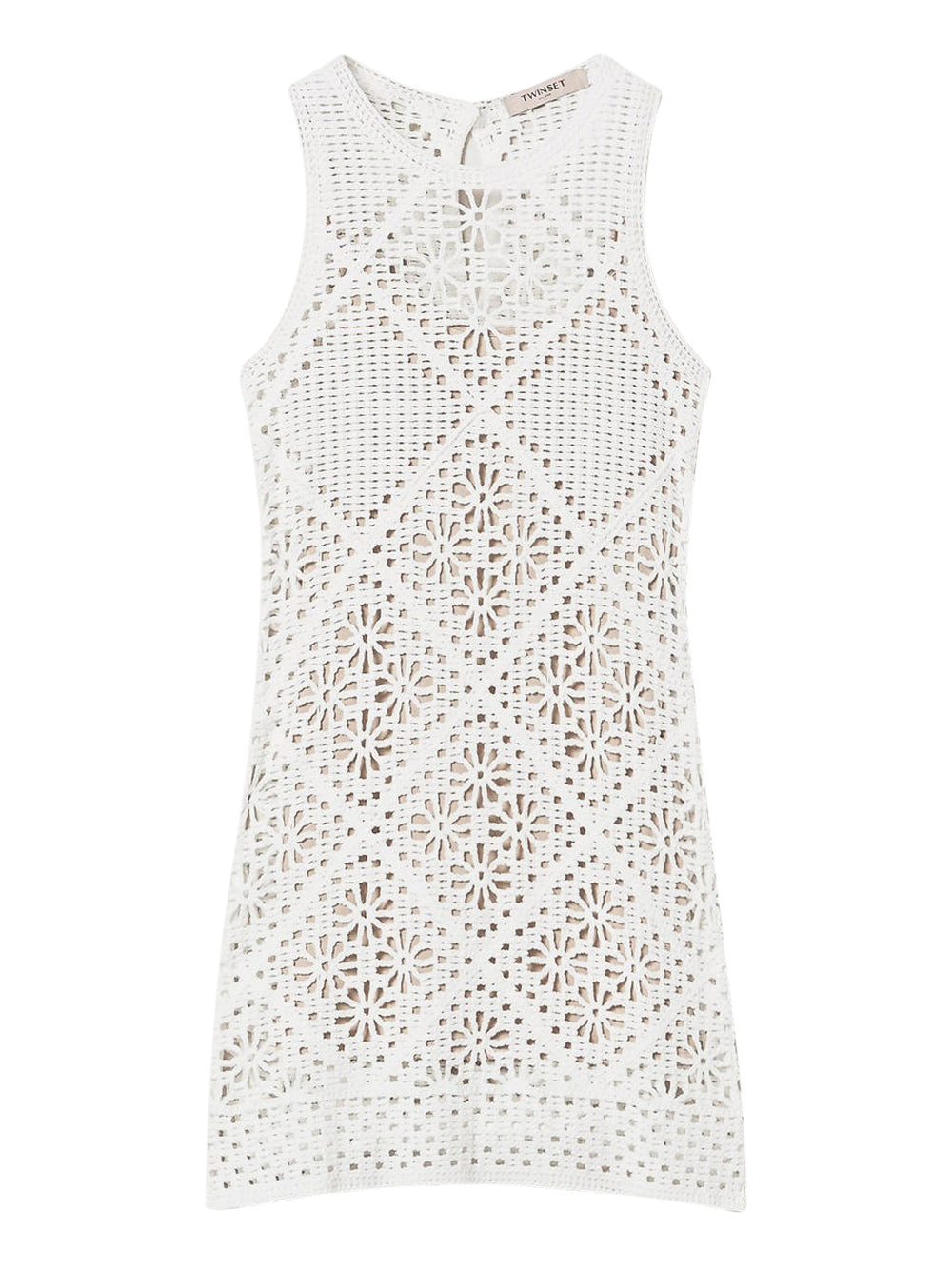 Vestito Mini Twin Set da Donna - Bianco