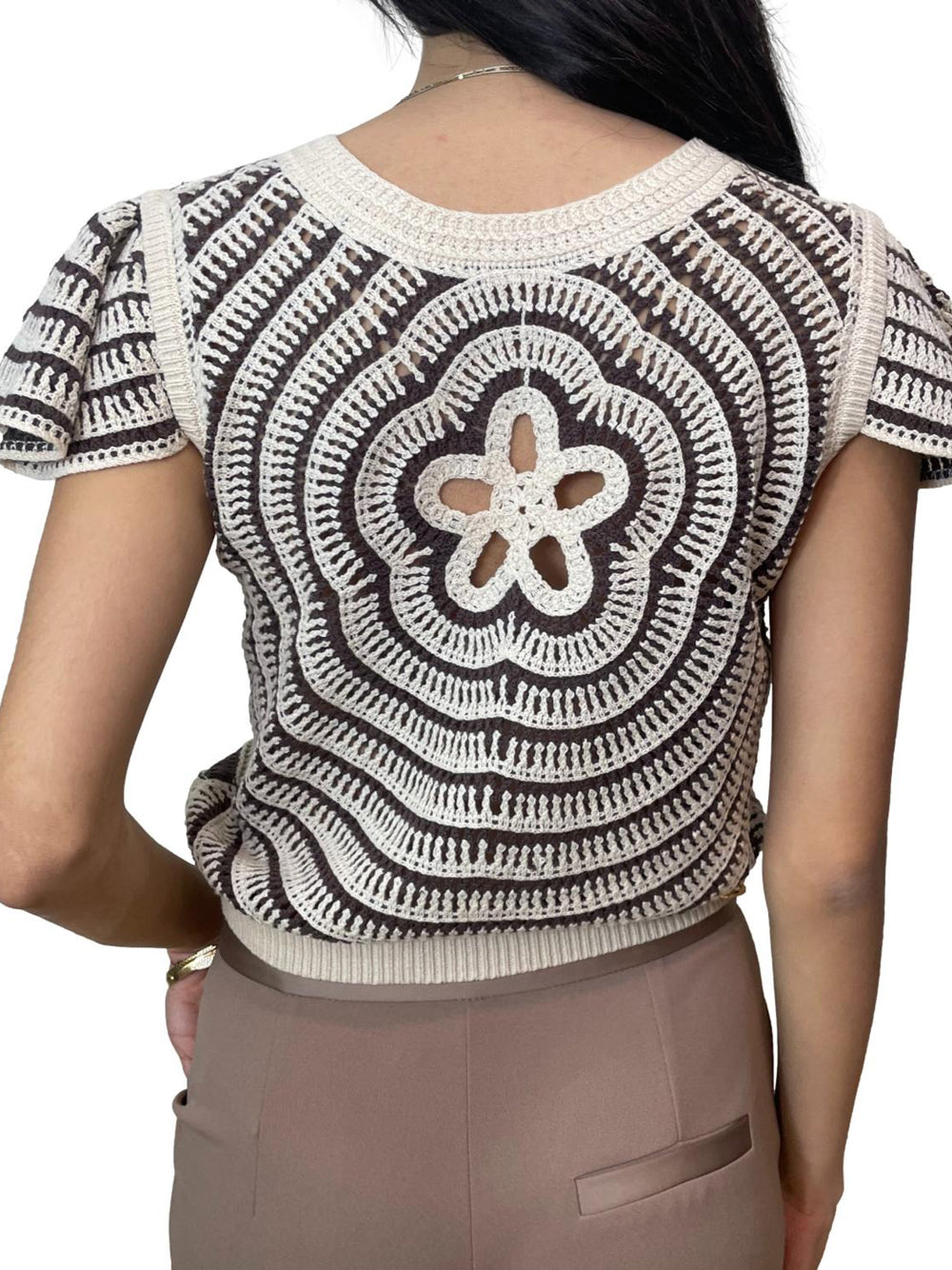 Maglia Twin Set da Donna - Marrone
