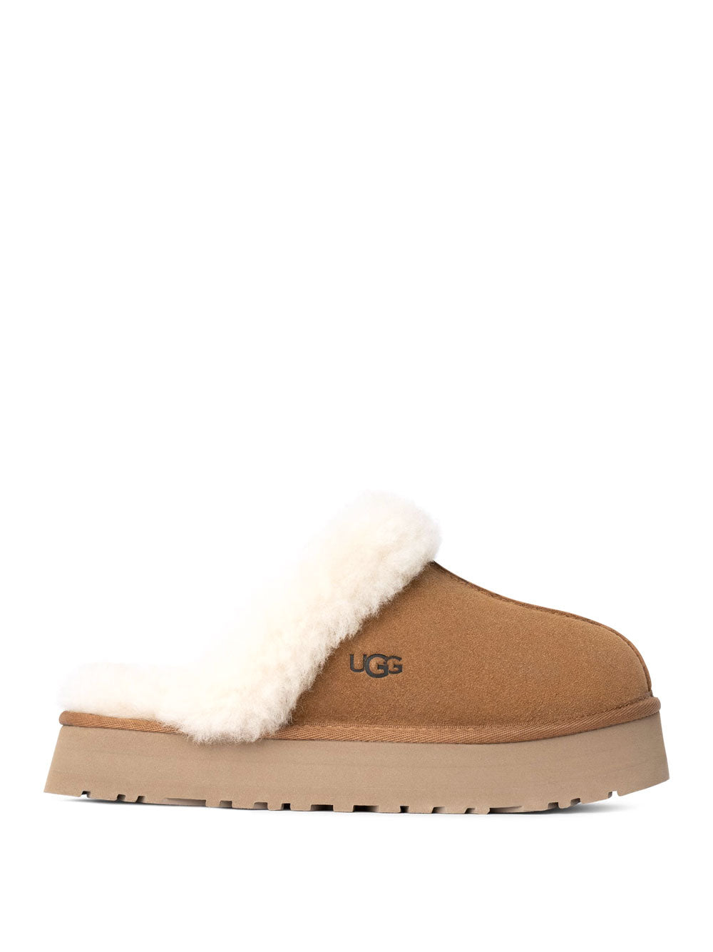 Ciabatte Ugg W Disquette da Donna - Marrone