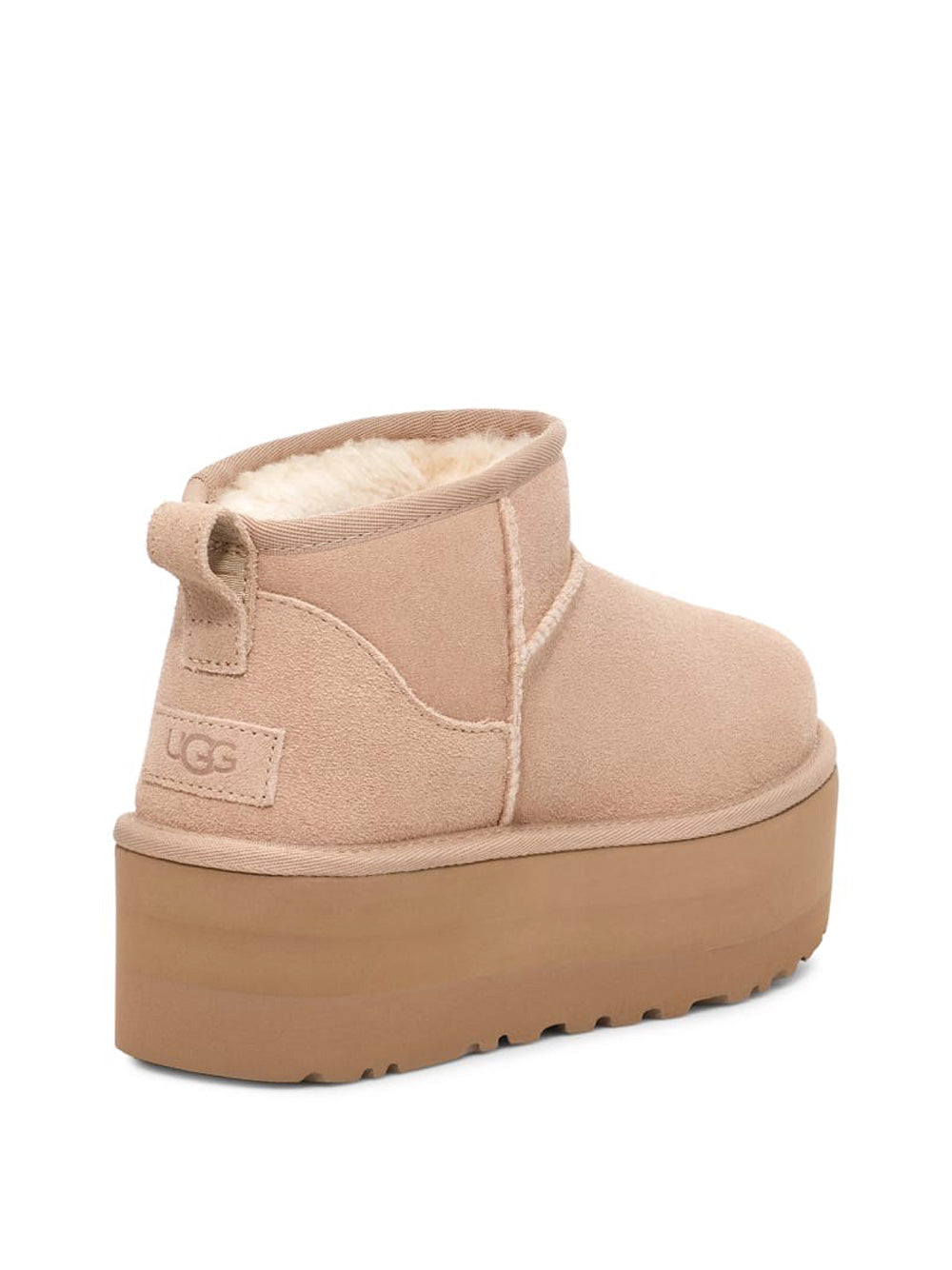 Stivaletto Ugg Classic Ultra Mini Platform da Donna - Avorio