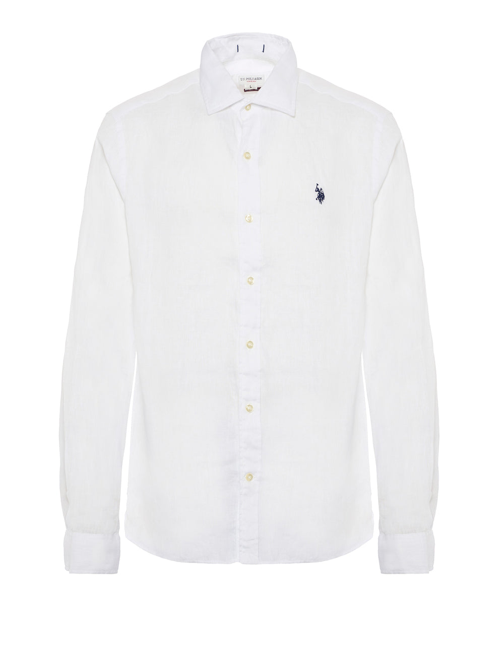 Camicia Classica U.S. Polo Assn. da Uomo - Bianco