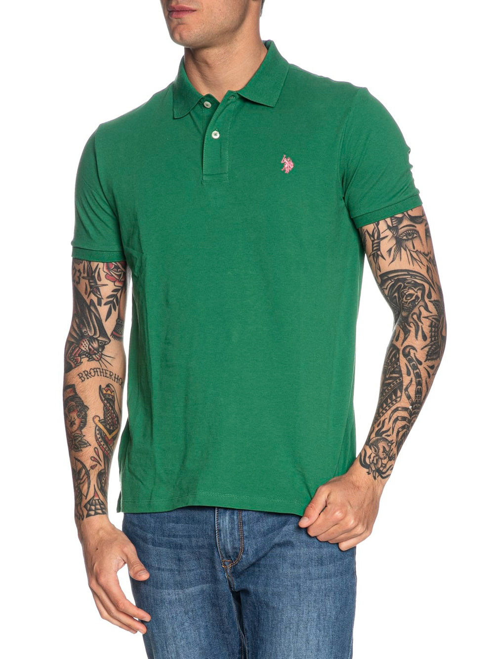 Polo U.S. Polo Assn. da Uomo - Verde