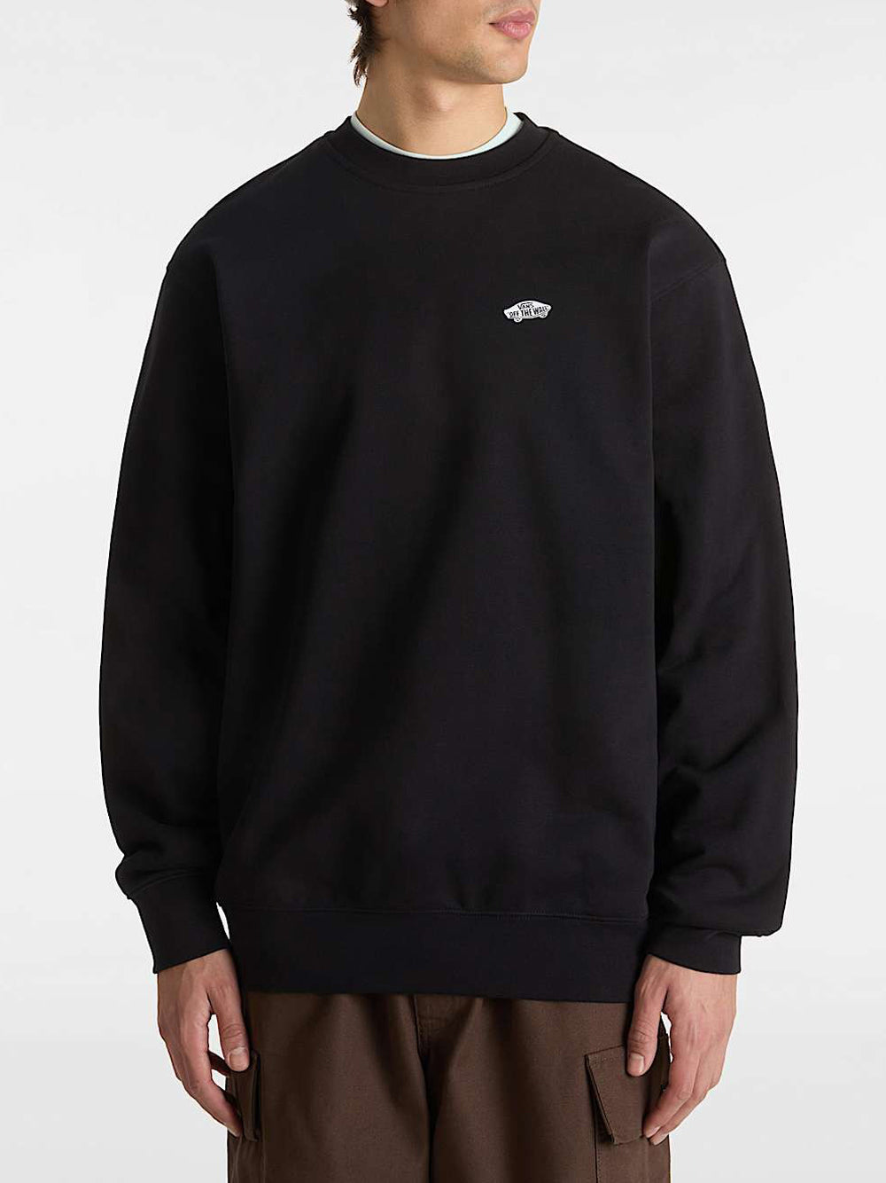 Felpa Vans Style 76 Ii Loose da Uomo - Nero