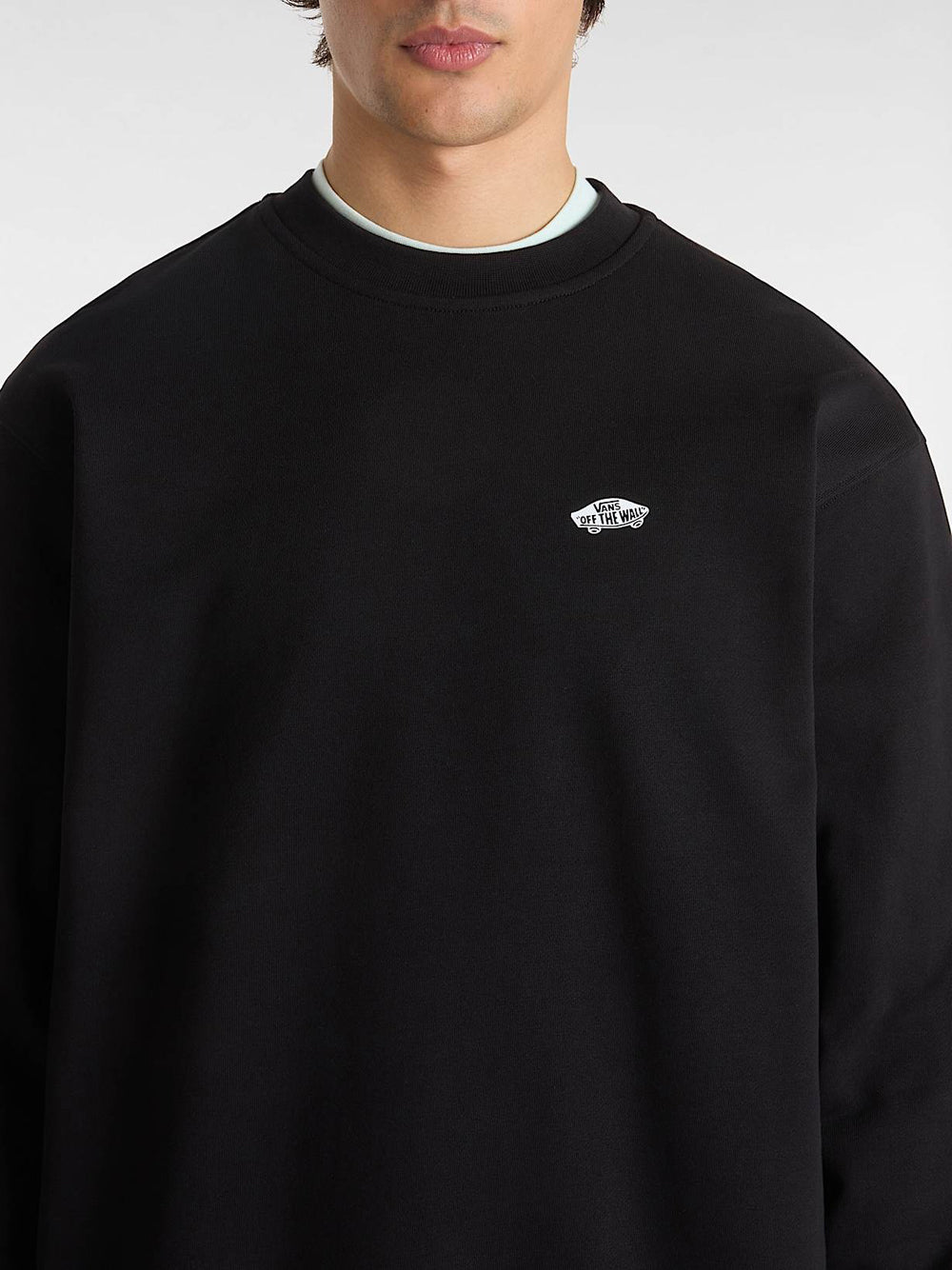 Felpa Vans Style 76 Ii Loose da Uomo - Nero