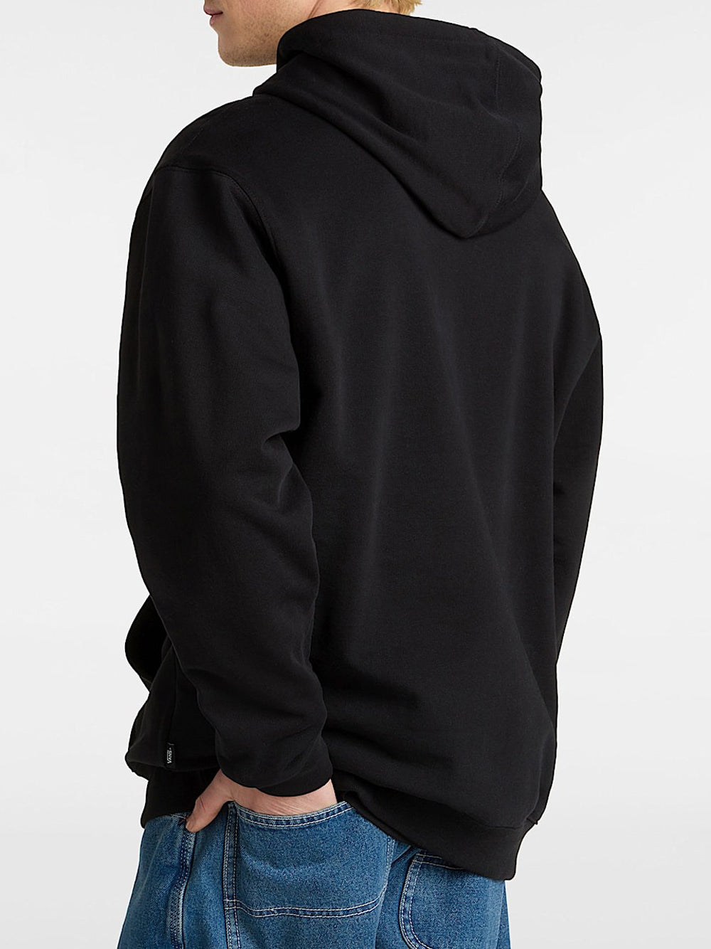 Felpa Cappuccio Vans Salton Loose da Uomo - Nero