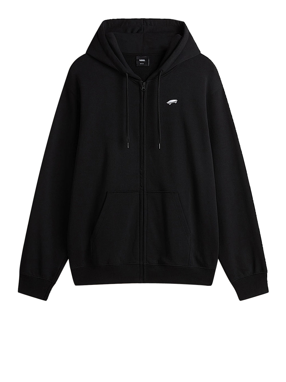 Felpa Zip Vans Salton Loose da Uomo - Nero