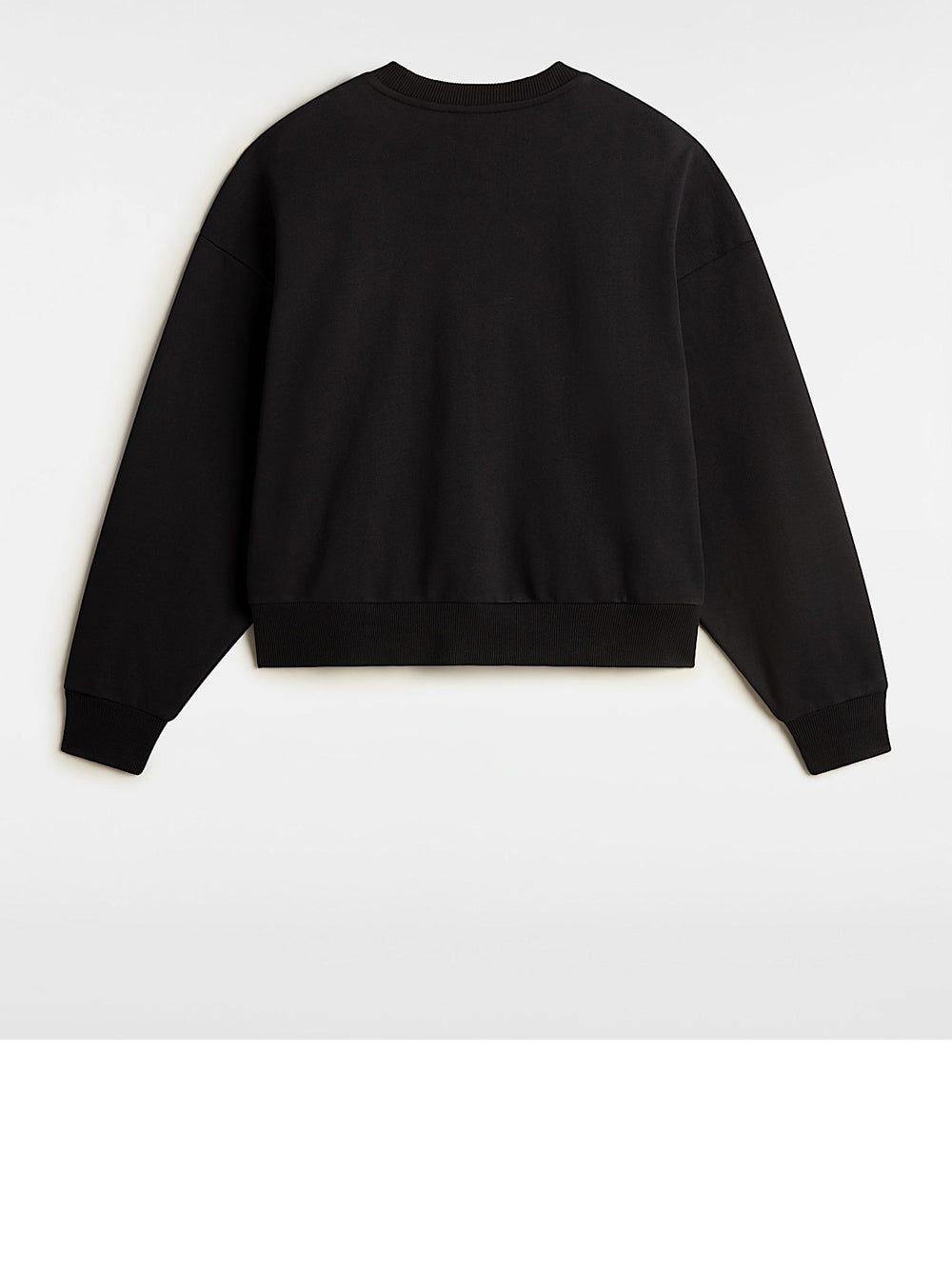 Felpa Vans Style 76 Ii Retro Crew da Donna - Nero