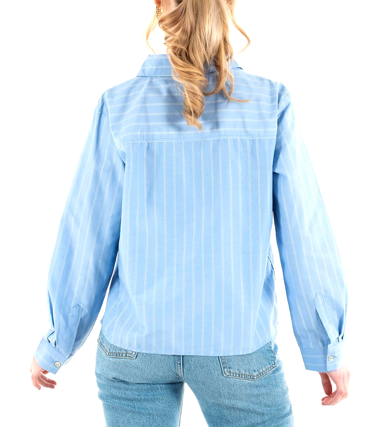 Yes Zee Camicia Camicia Donna M/L Donna Mod. C404 YT00 2700 Var.Azzurro