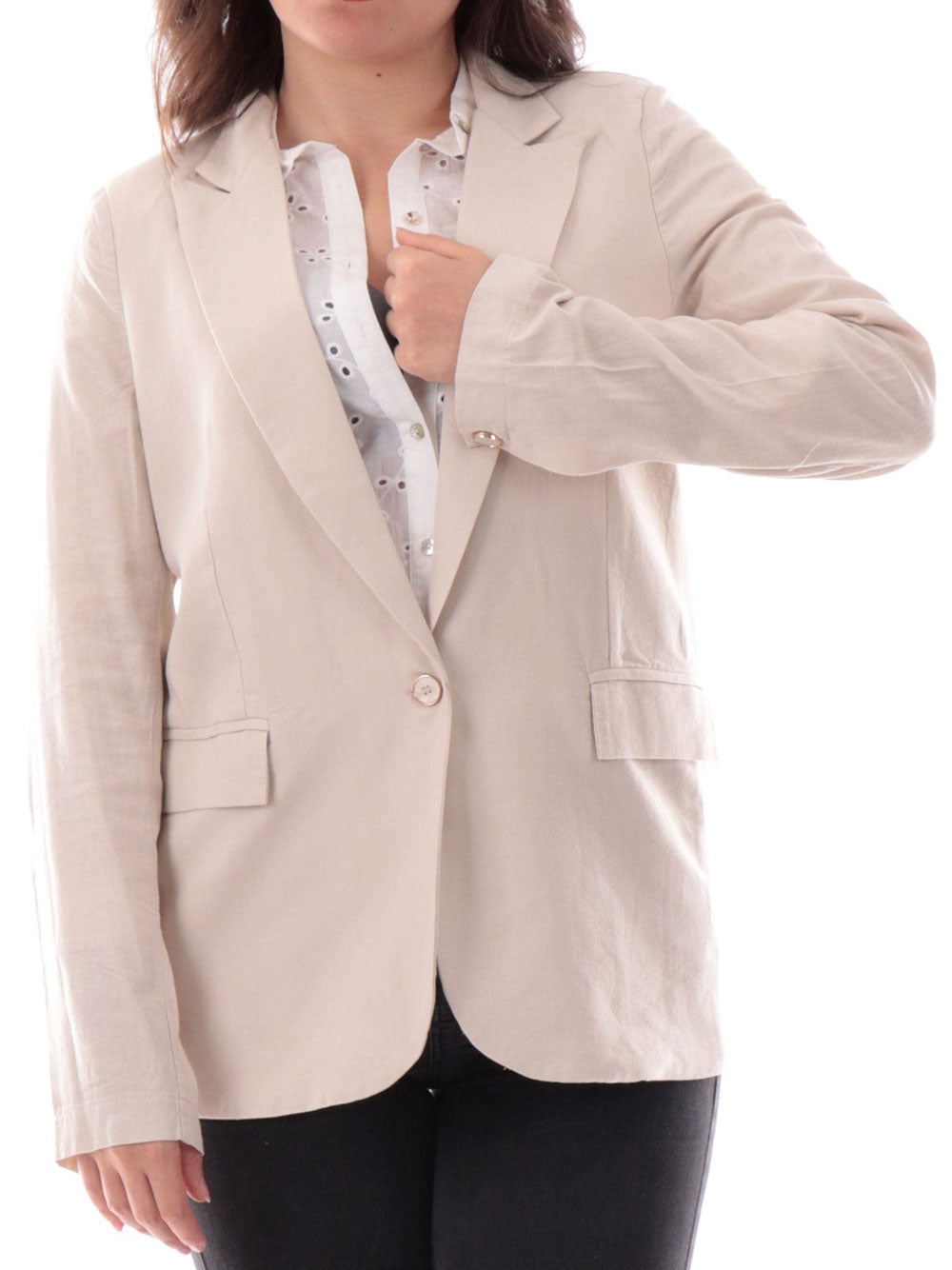 Giacca Yes Zee da Donna - Beige