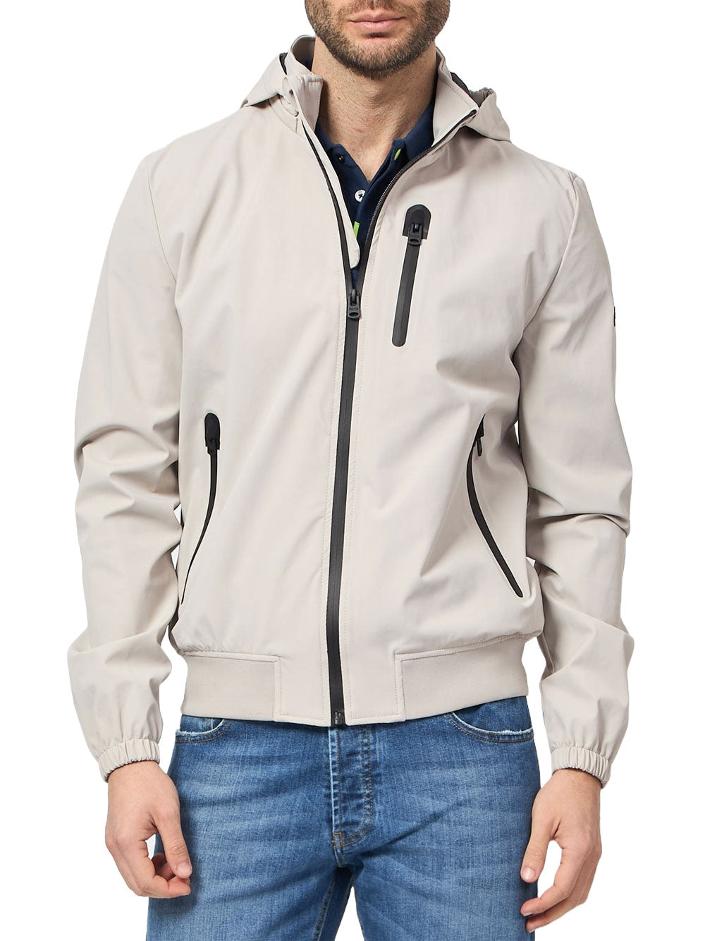 Bomber Yes Zee da Uomo - Avorio
