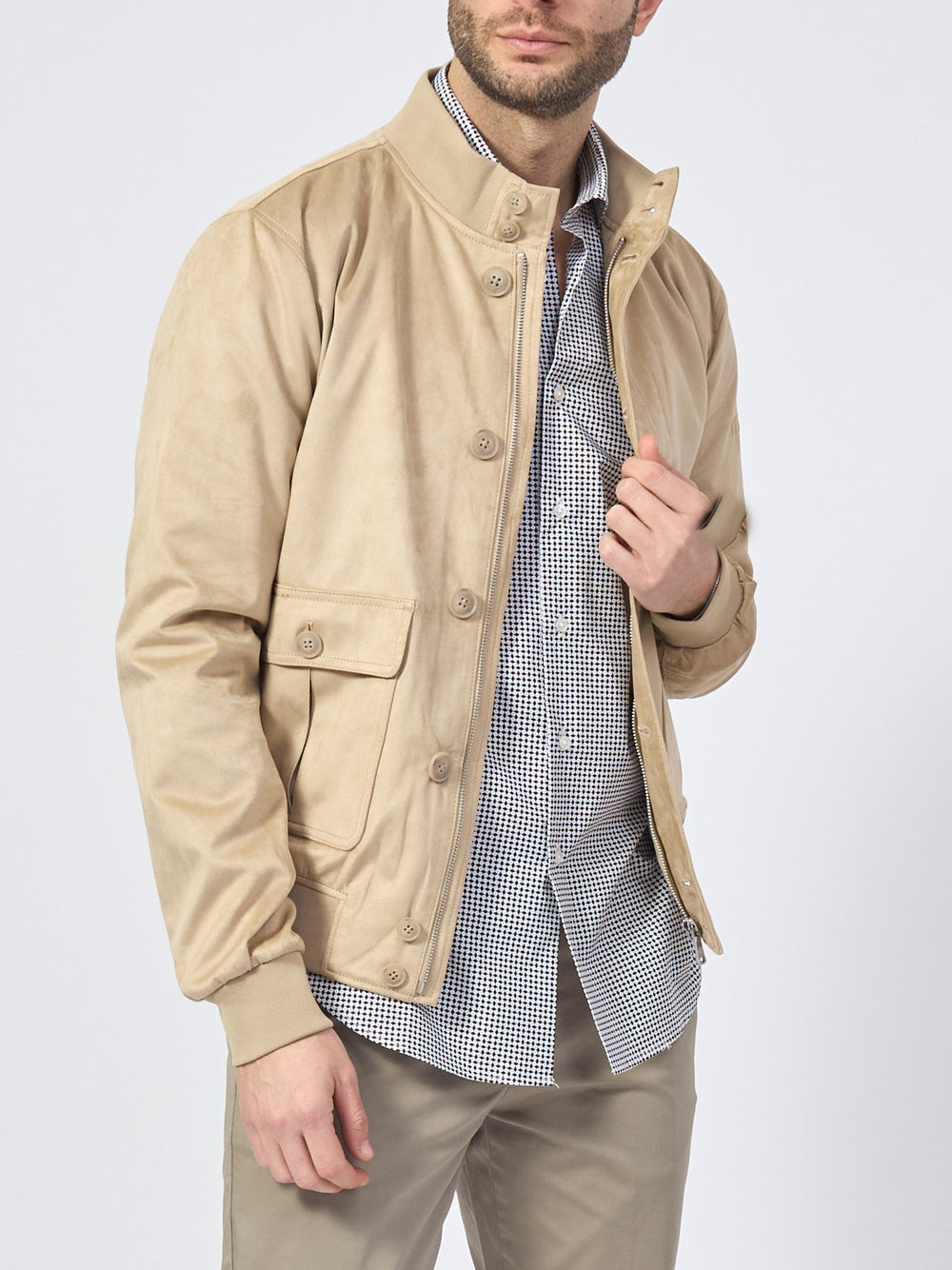 Giubbino Yes Zee da Uomo - Beige