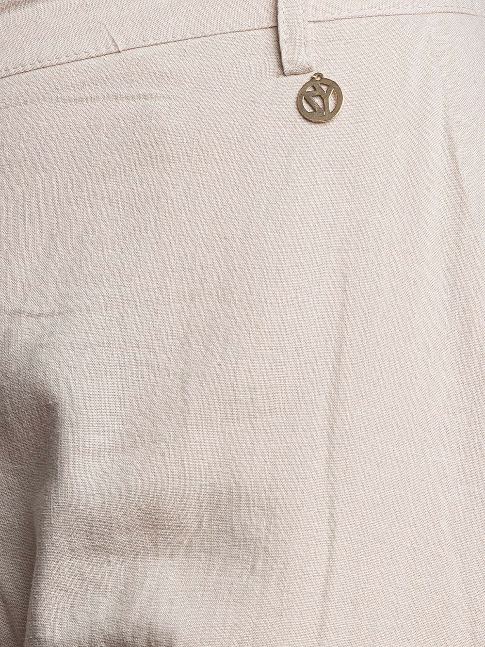 Pantalone Palazzo Yes Zee Chino da Donna - Beige