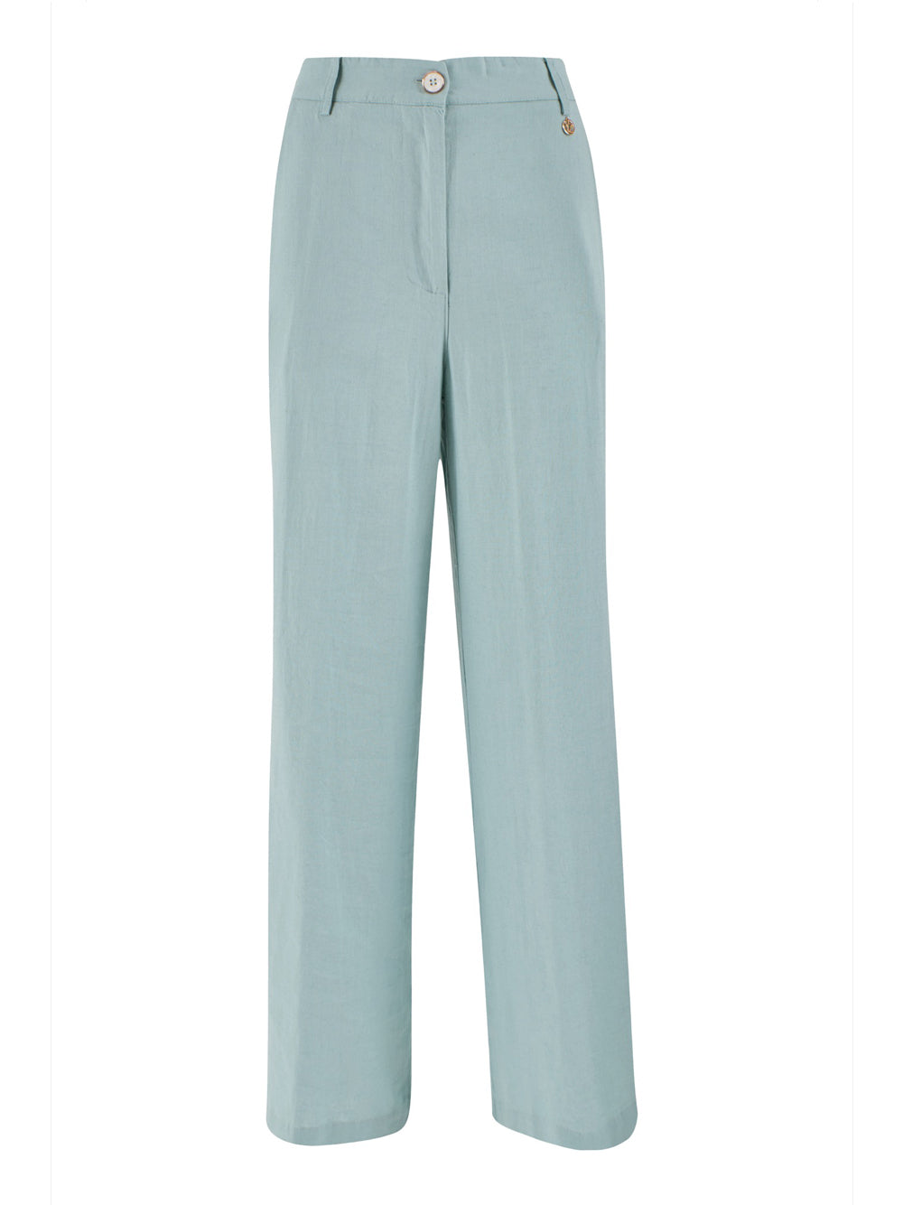Pantalone Palazzo Yes Zee da Donna - Celeste