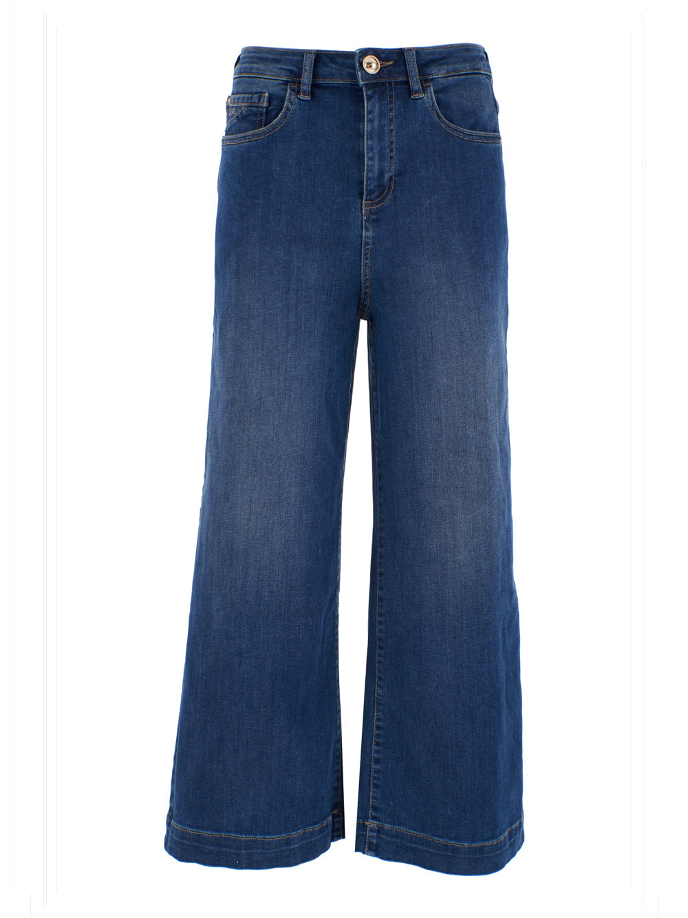 Jeans a Palazzo Yes Zee da Donna - Denim
