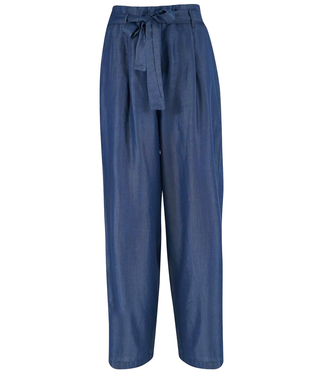 Yes Zee Pantalone Pantalone Donna Con Cintura Donna Mod. P387 E600 Blu