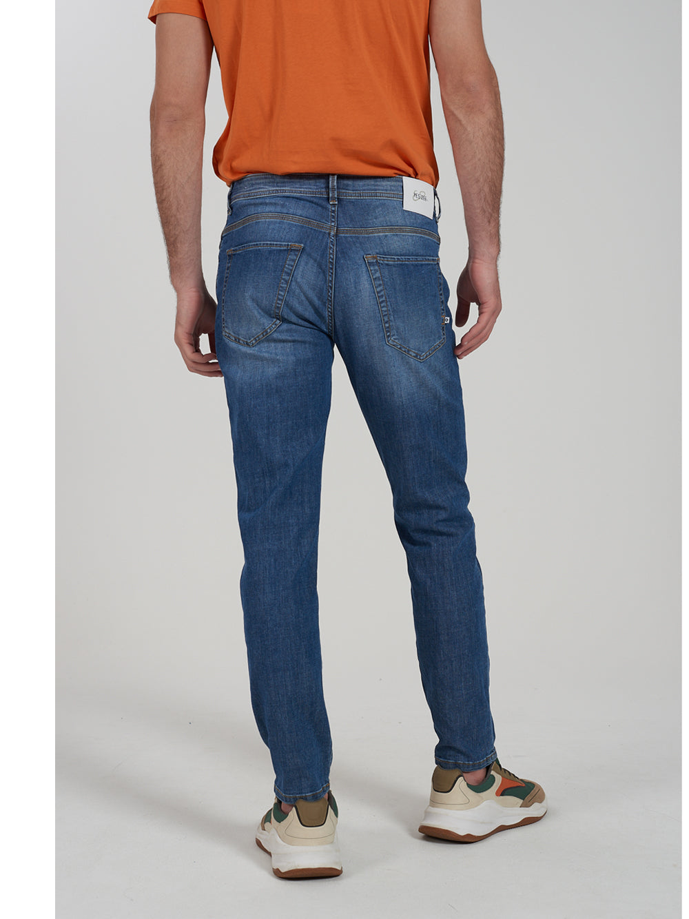 Jeans Slim Yes Zee da Uomo - Denim