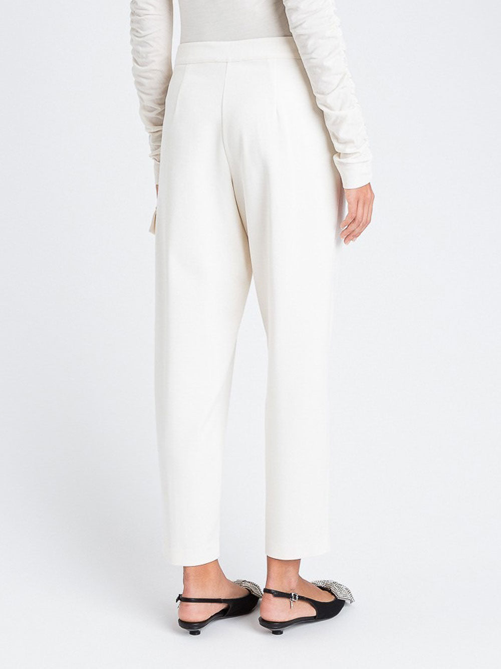 Pantalone Cargo Actitude da Donna - Bianco