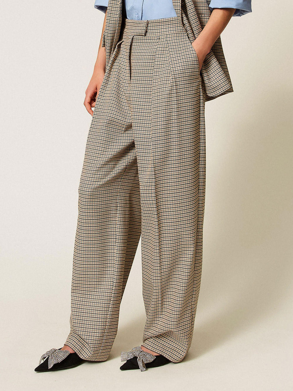 Pantalone Palazzo Actitude da Donna - Beige