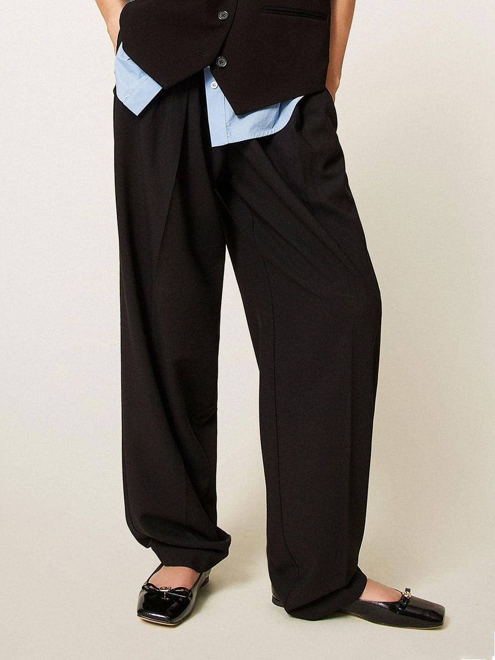 Pantalone Palazzo Actitude da Donna - Nero