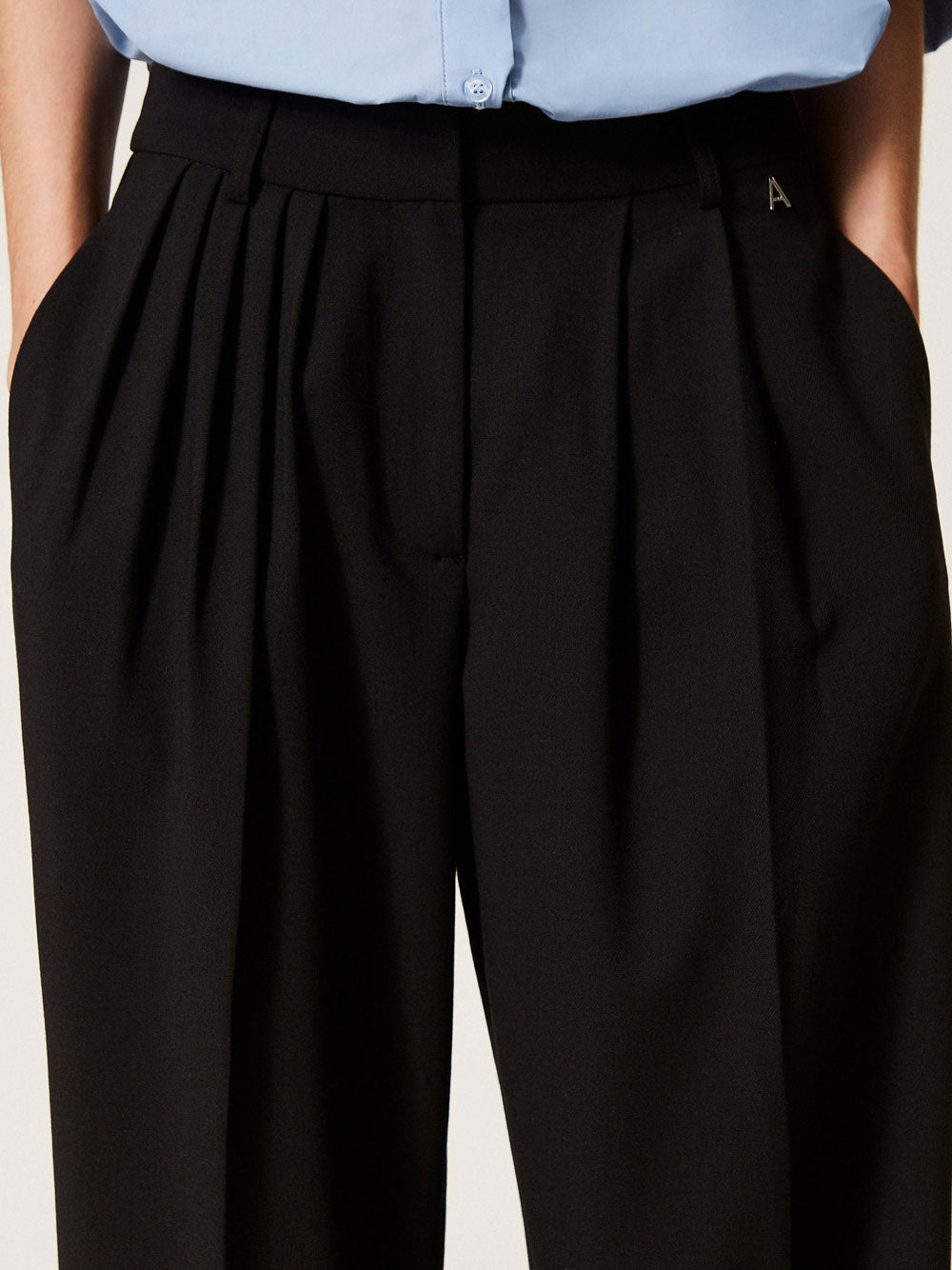 Pantalone Palazzo Actitude da Donna - Nero