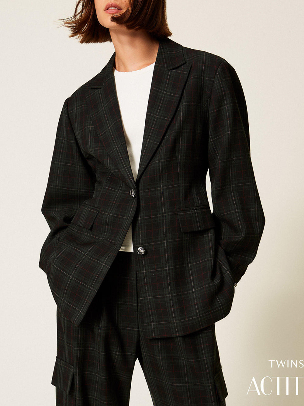 Blazer Actitude da Donna - Verde