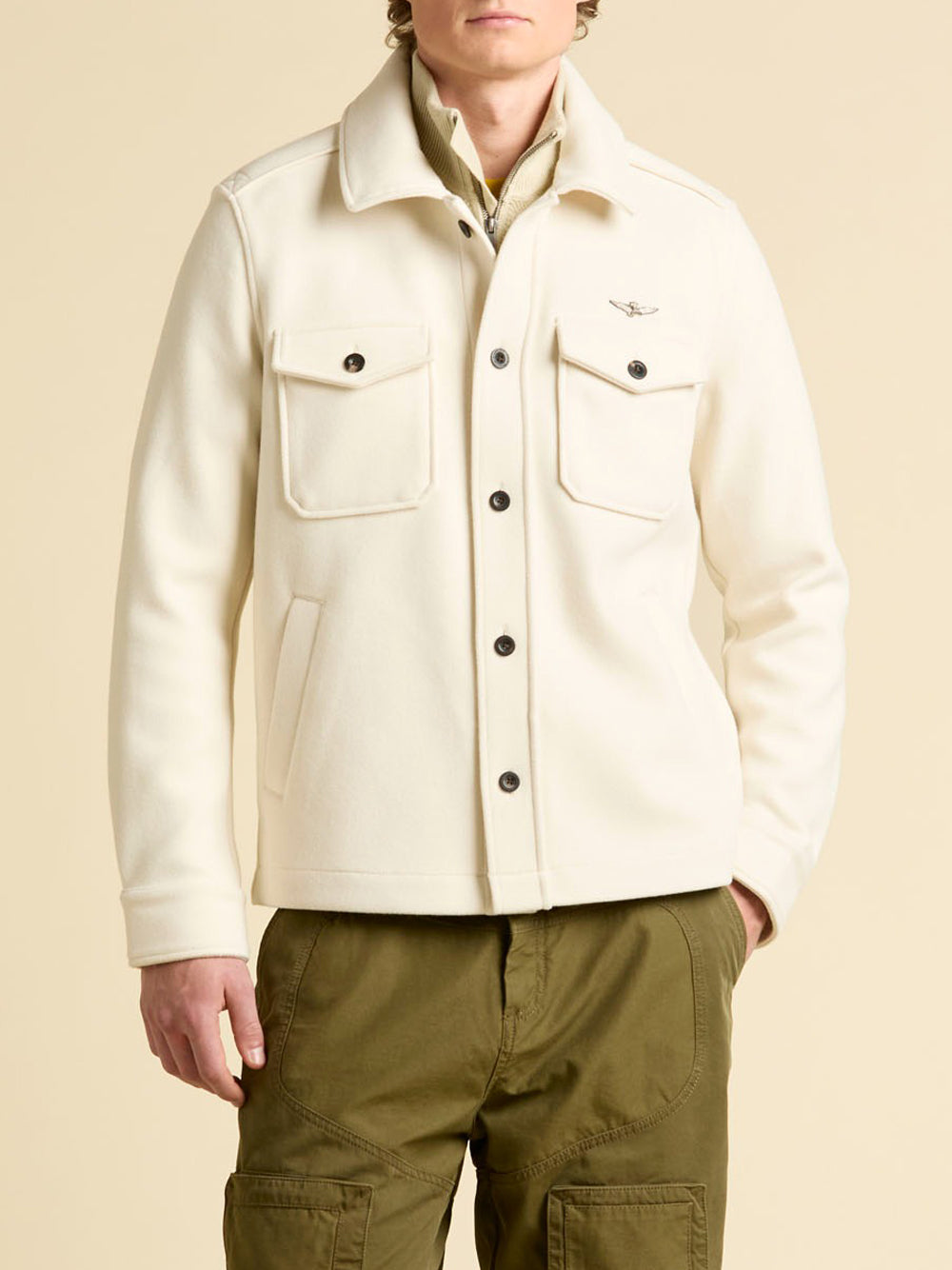 Actitude Giacca Aeronautica Militare da Uomo - Bianco