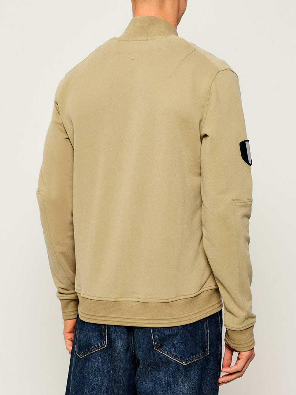 Actitude Felpa Zip Aeronautica Militare da Uomo - Verde
