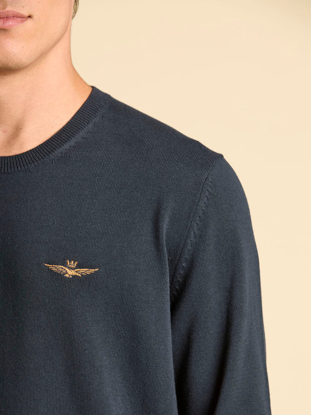 Actitude Pullover Aeronautica Militare da Uomo - Blu