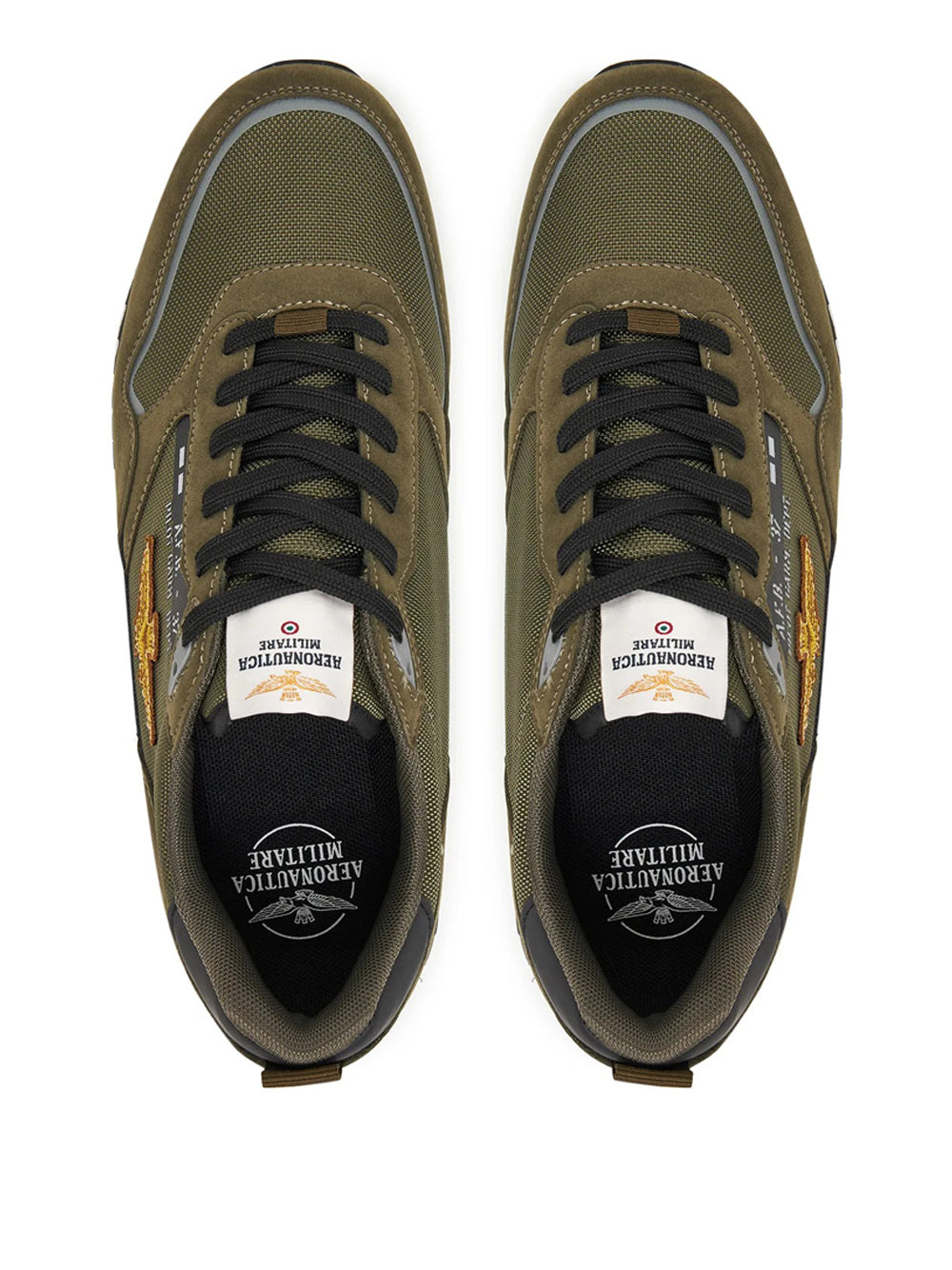 Actitude Sneakers Aeronautica Militare da Uomo - Verde