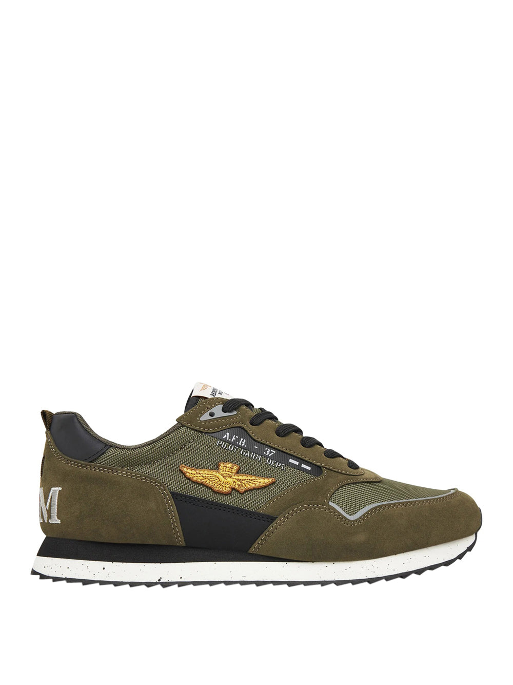 Actitude Sneakers Aeronautica Militare da Uomo - Verde
