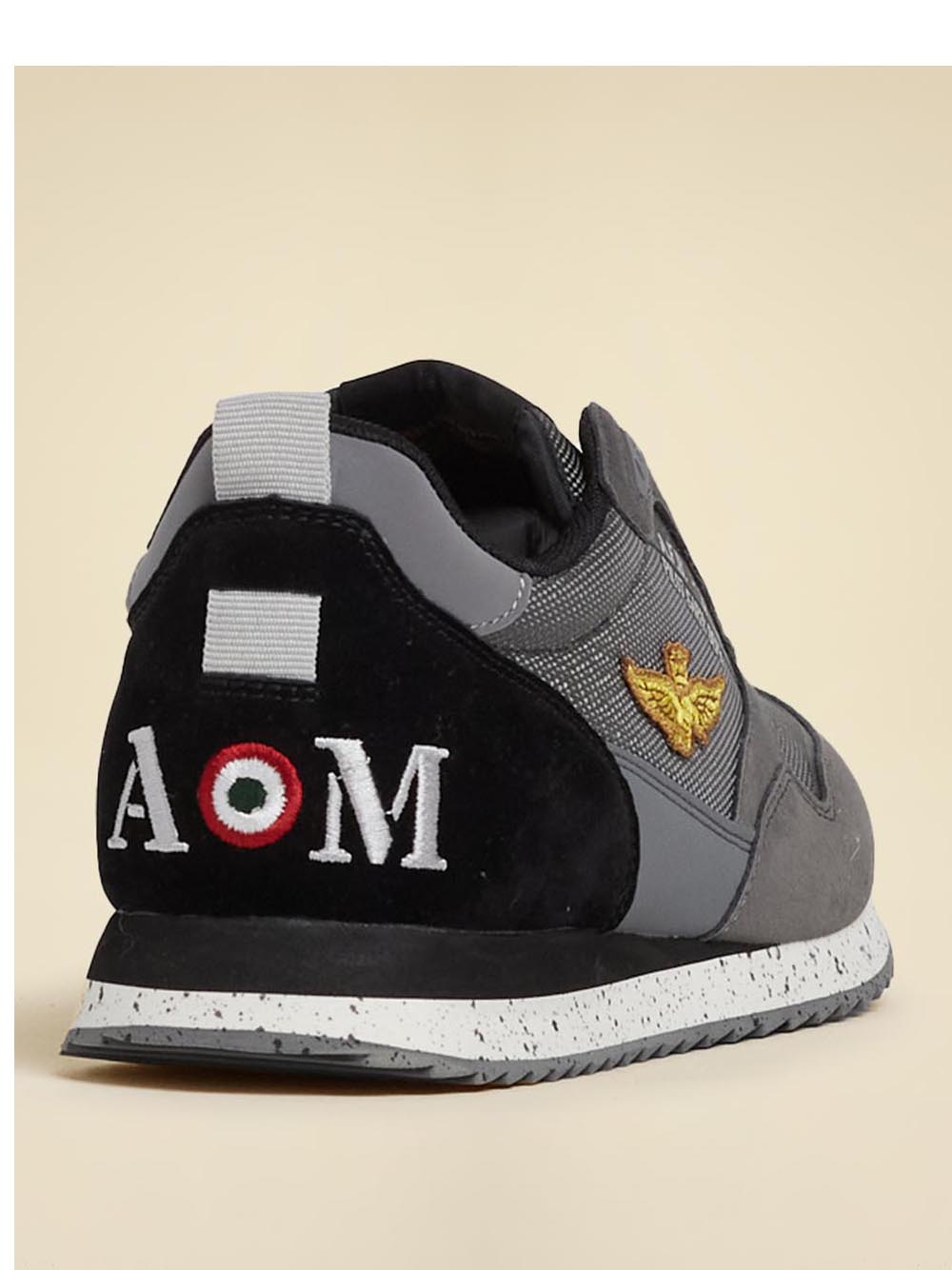 Actitude Sneakers Aeronautica Militare da Uomo - Grigio