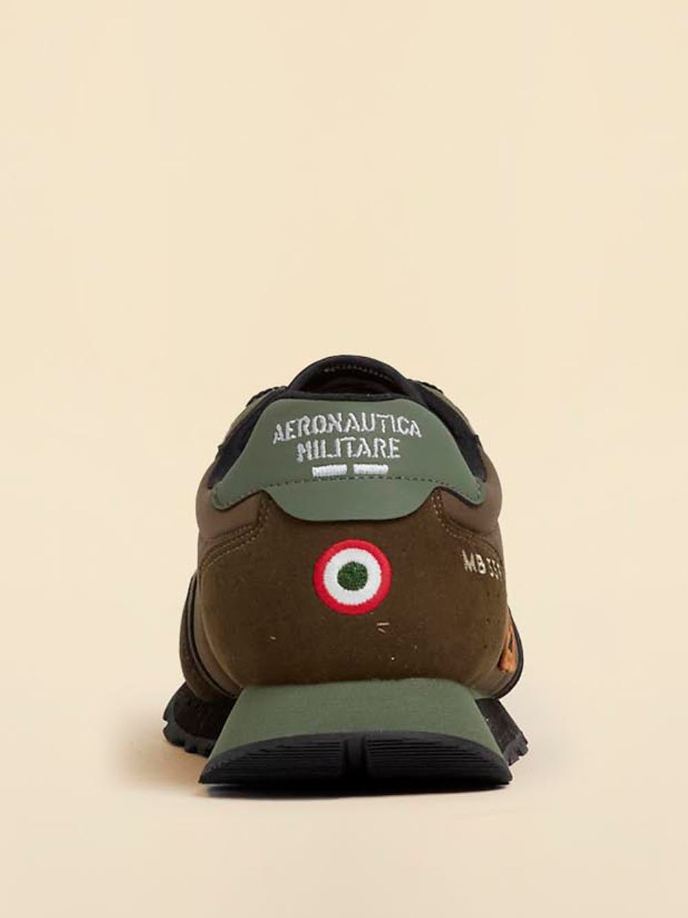 Actitude Sneakers Aeronautica Militare da Uomo - Verde