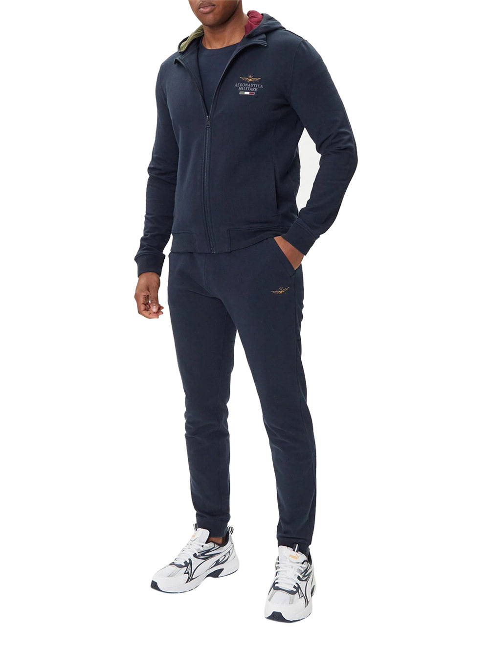 Actitude Tuta Sportiva Aeronautica Militare da Uomo - Blu