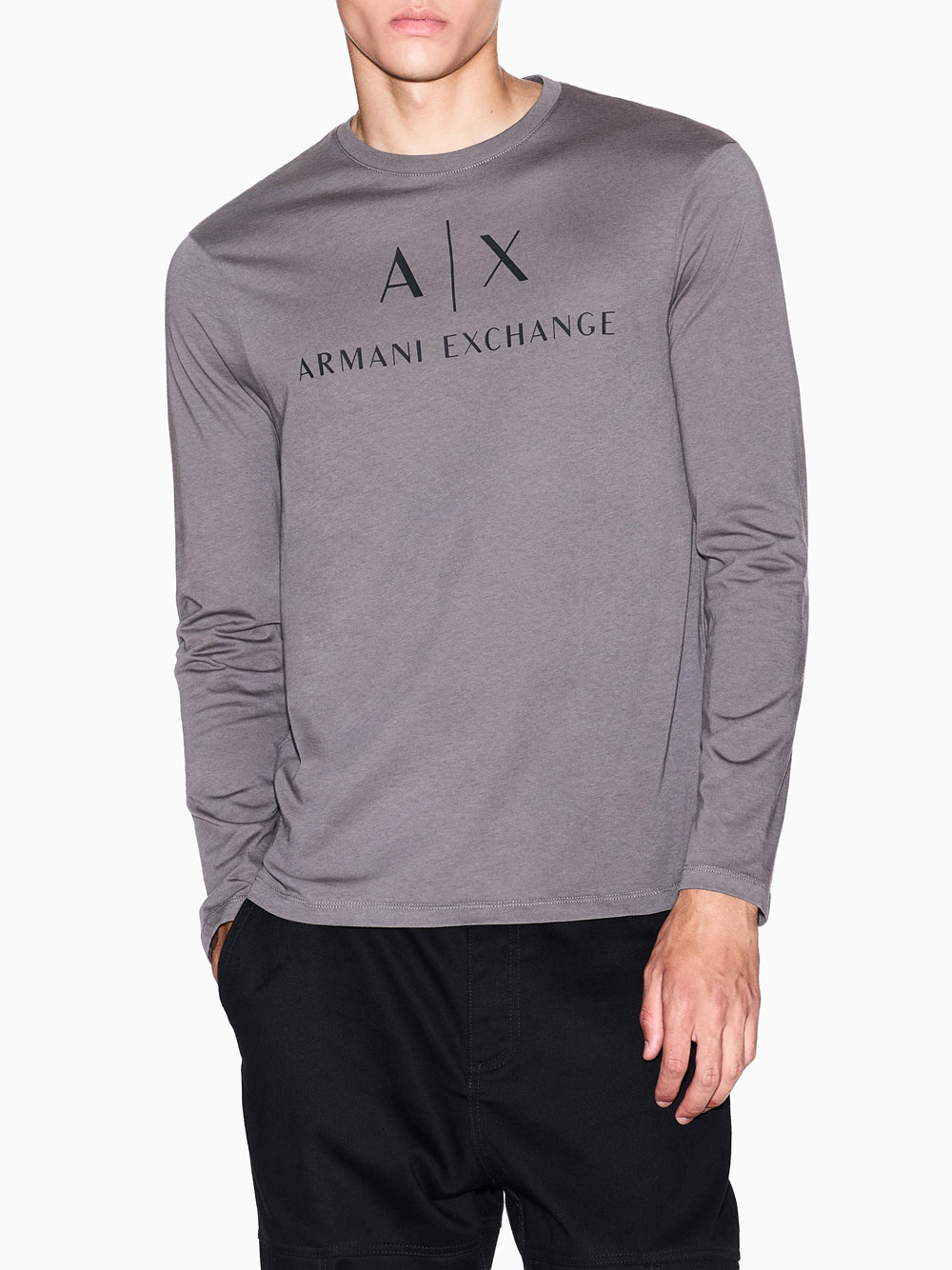 T-shirt Armani Exchange da Uomo - Grigio