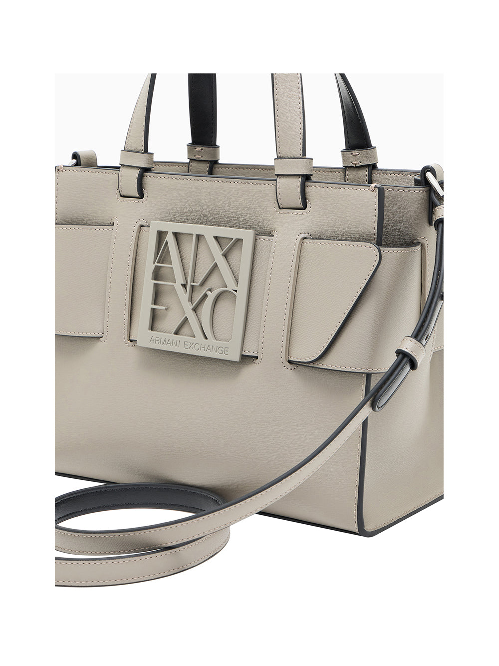 A|X Armani Exchange Borsa Donna Mod. 942690 0A874 U6242 Tortora Beige