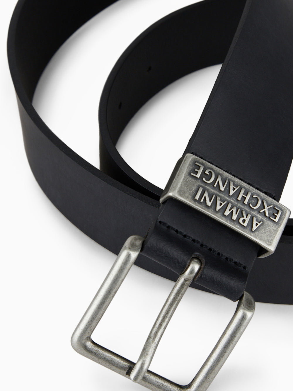 Cintura Armani Exchange da Uomo - Nero