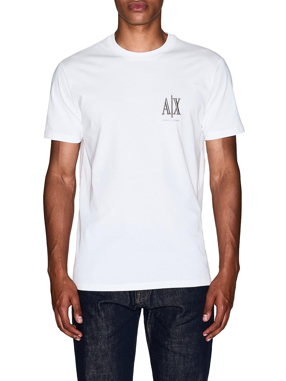 A|X Armani Exchange T-shirt Uomo Mod. XM000365 U0009 Bianco