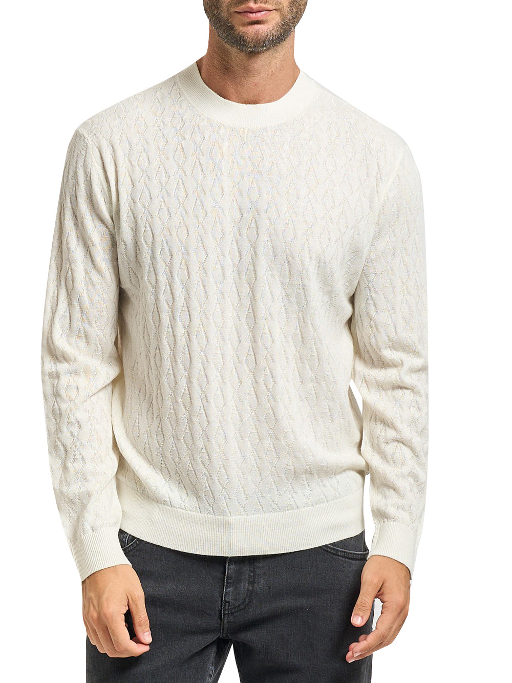 Pullover Armani Exchange da Uomo - Bianco