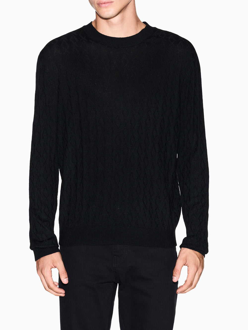 Pullover Armani Exchange da Uomo - Nero