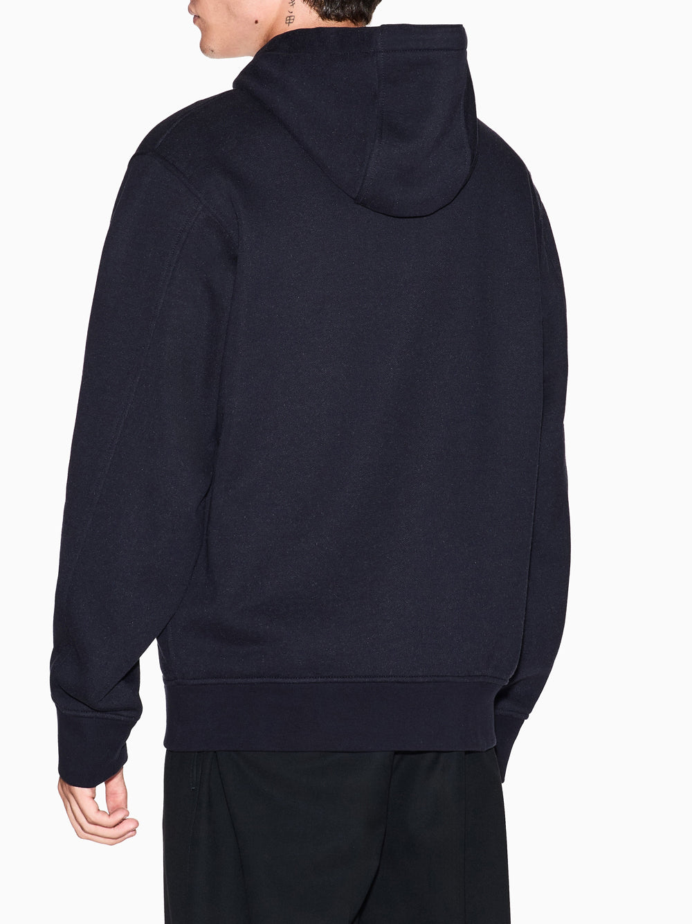 Felpa Zip Armani Exchange da Uomo - Blu