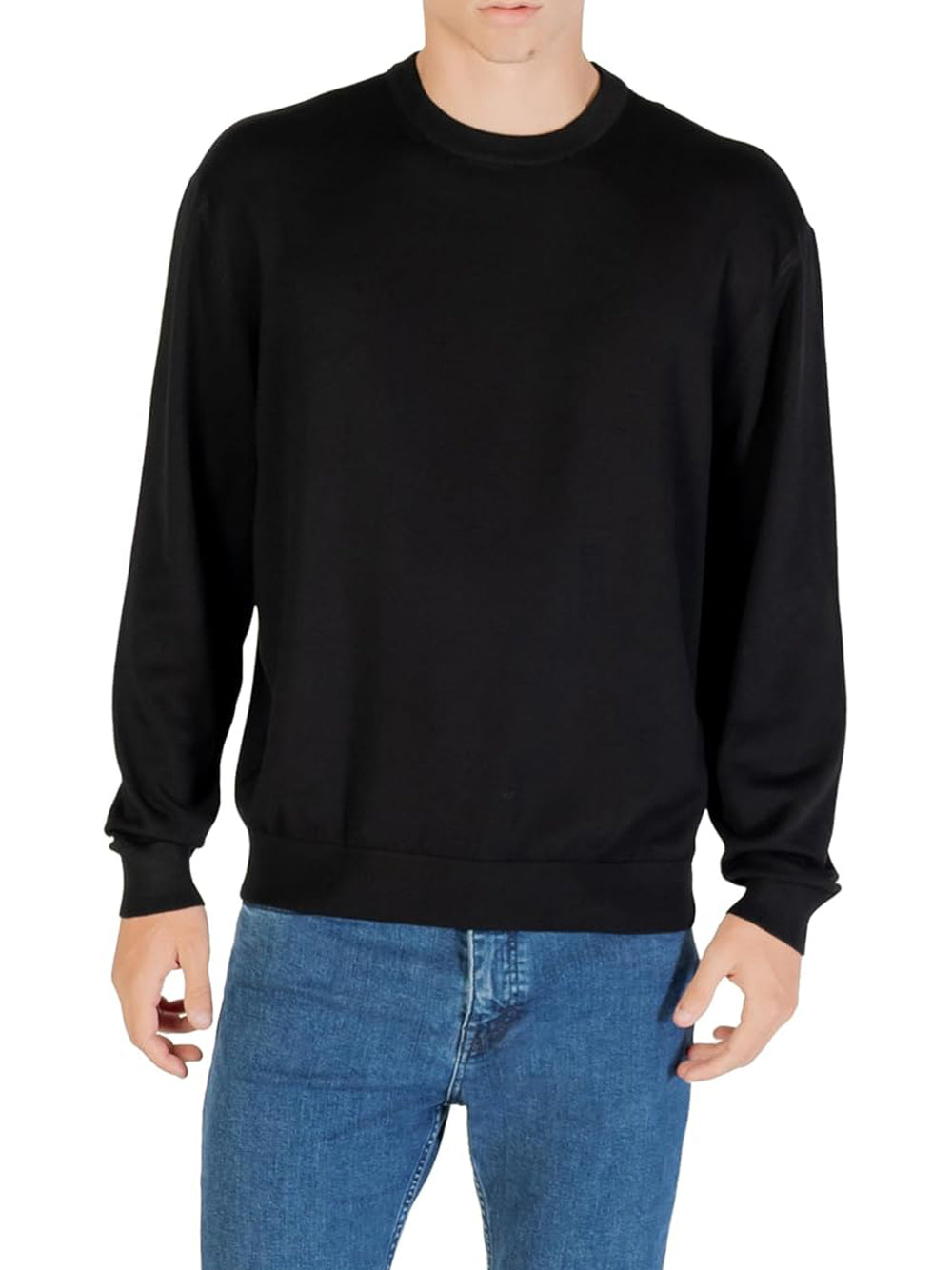 A|X Armani Exchange Maglione Girocollo Uomo Mod. XM001278 UC001 Nero