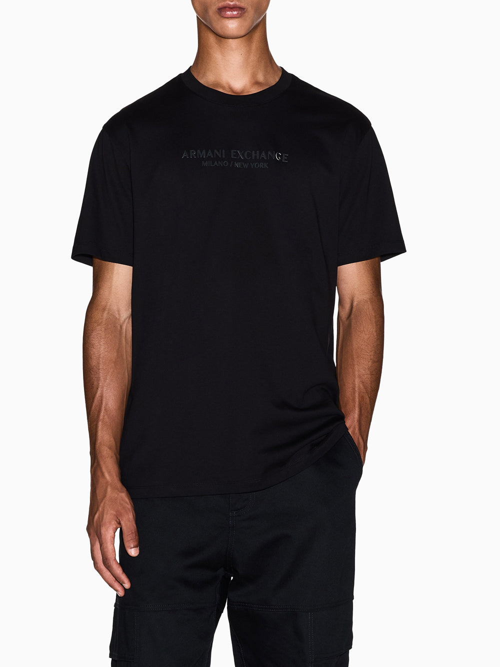 T-shirt Armani Exchange da Uomo - Nero