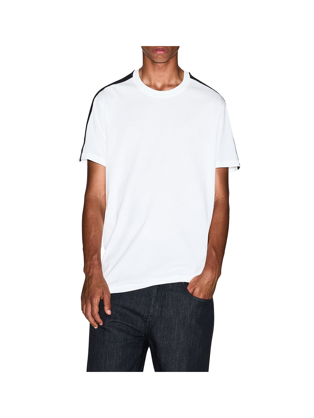 A|X Armani Exchange T-shirt Uomo Mod. XM001283 U0009 Bianco