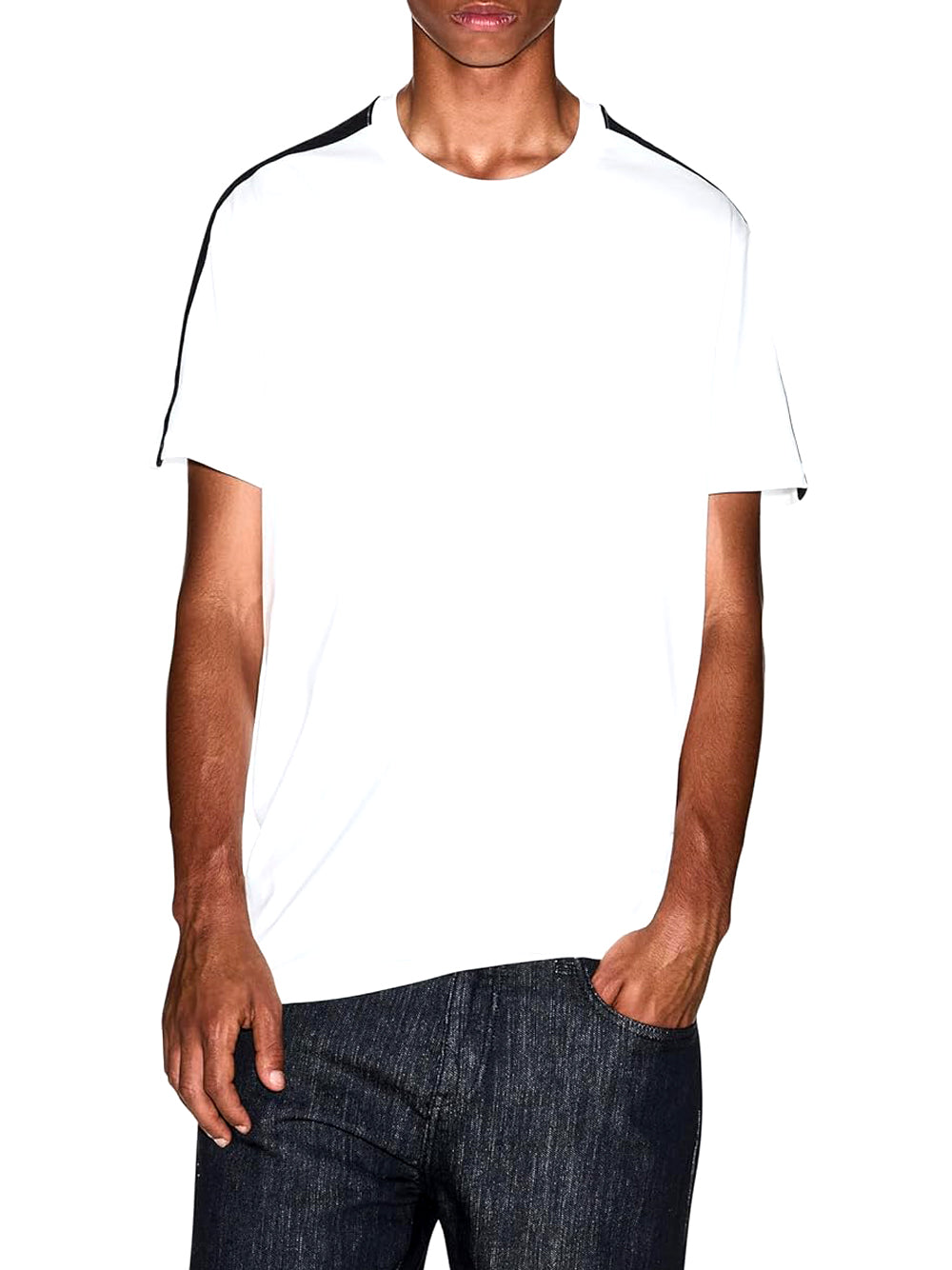 A|X Armani Exchange T-shirt Uomo Mod. XM001283 U0009 Bianco